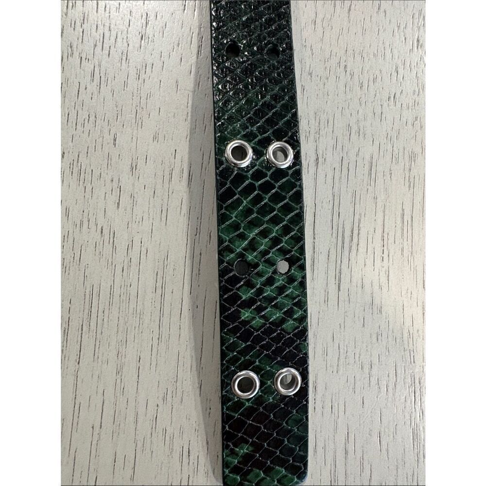 J. Crew Green Reptile Textured Accessory - Picture 10 of 12